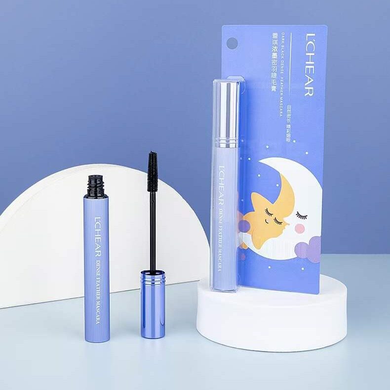 蕾琪q3280浓墨密羽睫毛膏自然浓郁炭黑睫毛膏一件代发