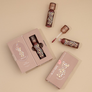 丰盈显色酷辣色系唇泥口红批发正品