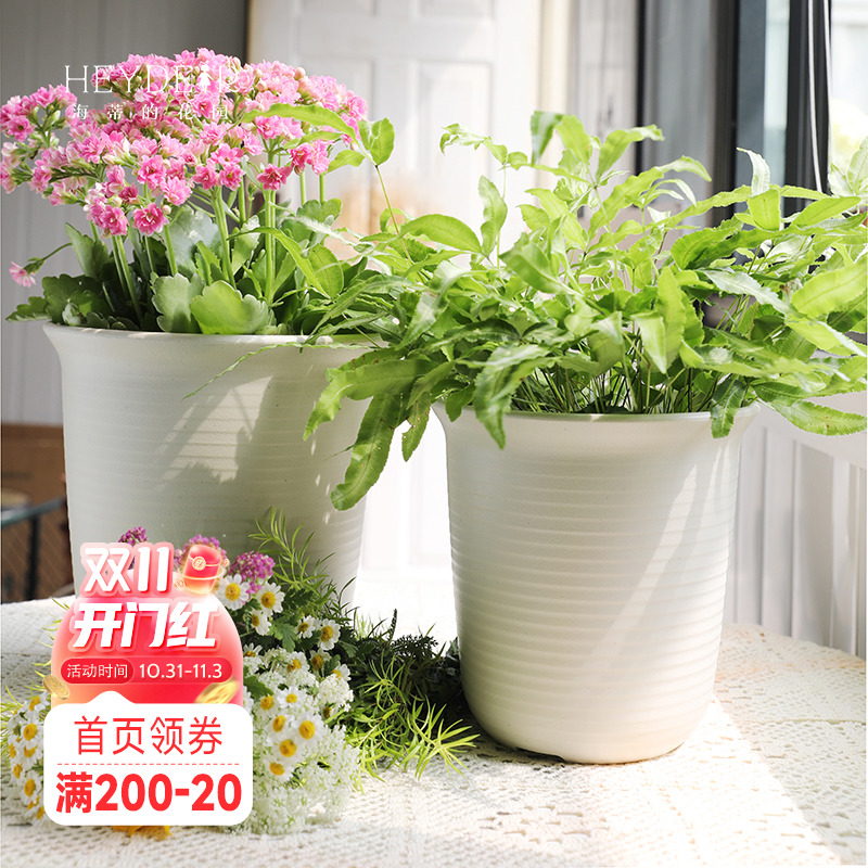 海蒂的花园 爱丽思树脂壁挂盆草花草莓阳台盆栽挂盆植物种植盆