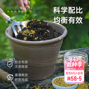 海蒂 花卉家用室内盆栽植物通用进口花肥肥料 花园奥绿缓释肥月季