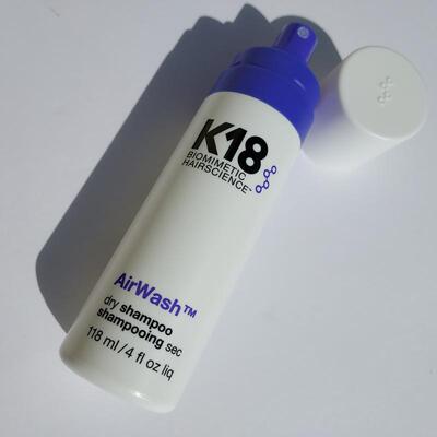 预*定 K18 AirWash干洗发喷雾免洗洗发水蓬松控油头皮清洁118ml