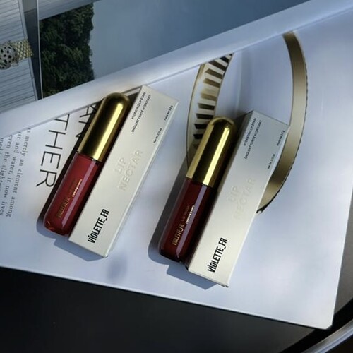 预*定美国Violette_fr新款亮润滋润保湿唇蜜唇釉Rose de Moab3.5g