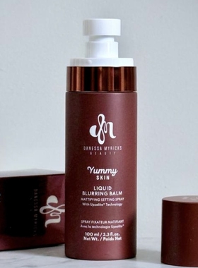 Danessa Myricks哑光定妆喷雾Yummy Skin液体柔焦底霜模糊瑕疵
