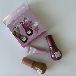 预*定 Glow Recipe腮红液美黑精华唇彩腮红蜜古铜液滋润 限量套装
