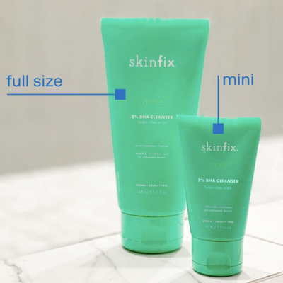 预*定 Skinfix 洁面洗面奶2%水杨酸BHA+2%烟酰胺+1%壬二酸 祛痘