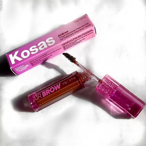预**定kosas 有色定型眉胶 丰盈染眉膏 自然持久易上色野生眉3.7g