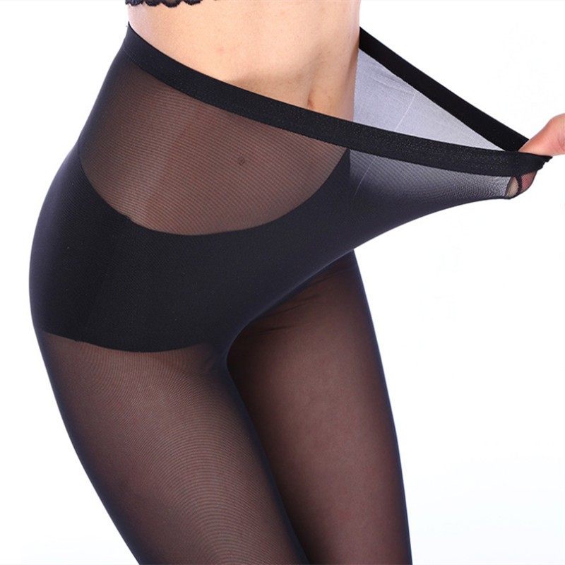 2023夏季新款性感黑色踩脚连裤网袜 女性美腿塑形防勾丝网眼连裤