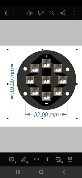 90W紫外线LED灯模块6565 6868 10W 用于固化打印风扇冷却小型灯具