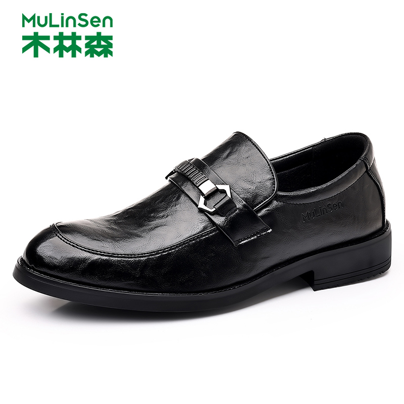 木林森英伦风轻奢男士皮鞋