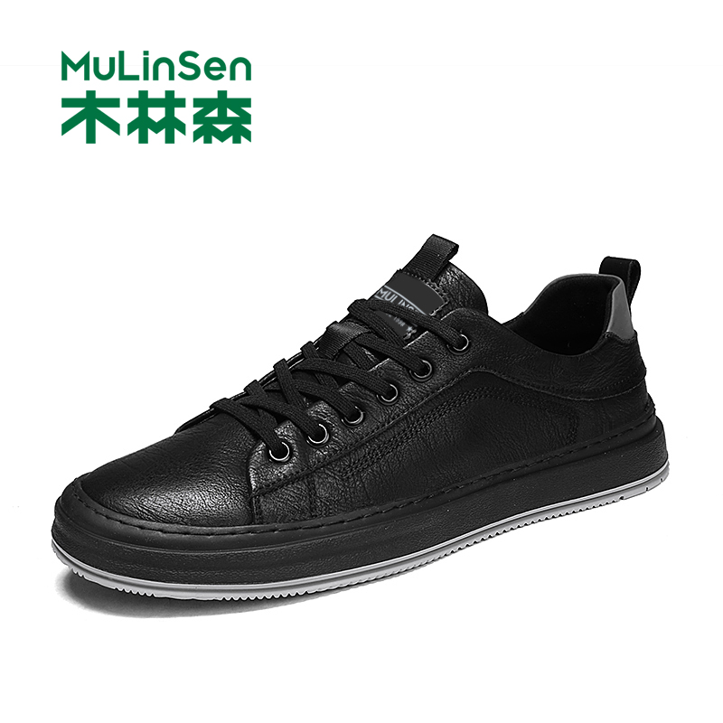 木林森新款轻便平板鞋男士潮鞋