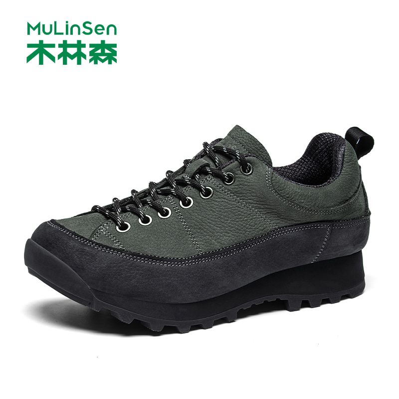 木林森防水防滑户外徒步登山鞋男