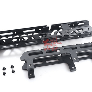 1U040铝合金轻量化适用AKA导轨金属Mlok 1U020B 风林火山KPYK CRC