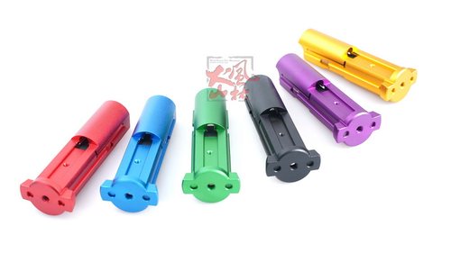 APP01铝合金CNC灰机座阳极化多色