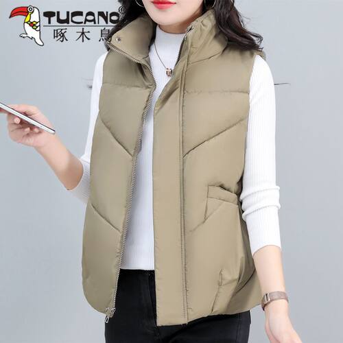 啄木鸟秋冬时尚新款马甲