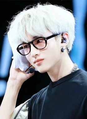 新款gm粉色椭圆框墨镜女感ins网红辣妹y2k风复古飞行员太阳镜