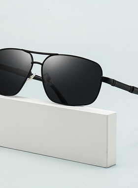 新款眼镜男士偏光太阳镜复古方形偏光镜墨镜驾驶镜厂家5097