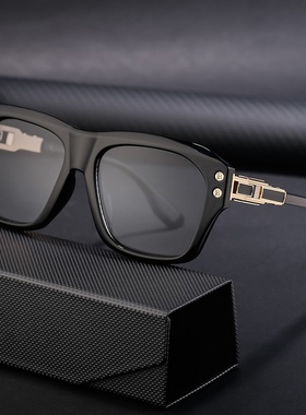 米钉猫眼偏光太阳镜男欧美户外开车防晒墨镜男跨境sunglasses