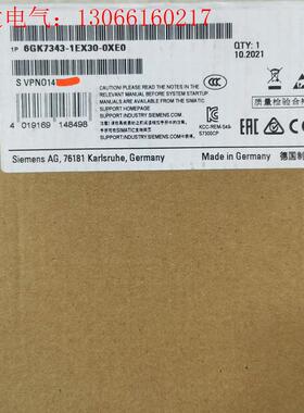 6GK7 343-1EX30-0XE0 西门子N M原标(请询价)
