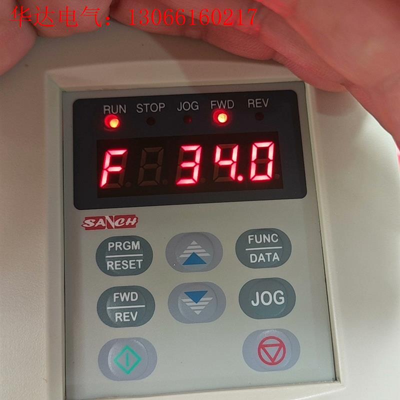 拆机SANeH三基变频器型号SA-4015C电压三相38(请询价)