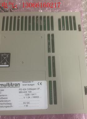 MUltitron PS424  一张,价格(请询价)