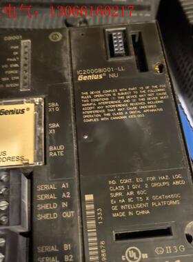 IC200GBI001拆机功能正常议价(请询价)