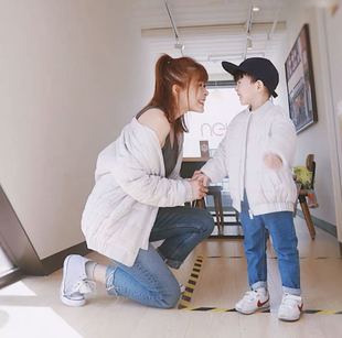 清仓不退换日系休闲方格纯色棉衣外套棒球服可亲子兄弟姐妹配PM