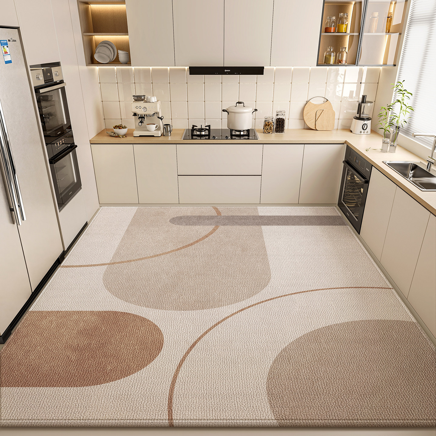 厨房地垫防油防滑免洗防水专用地毯垫可擦洗全铺脚垫新款2026地毯,居家布艺,厨房地垫,淘宝优惠券,粉丝福利购,淘宝优惠卷