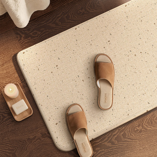 浴室地垫卫生间门口脚踏垫硅藻泥吸水垫防滑脚垫地毯厕所门口垫子