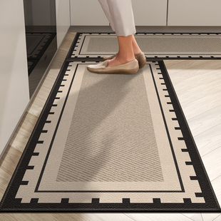 厨房地垫防滑防油可擦免洗地毯防水专用2026新款 耐脏易打理脚垫子