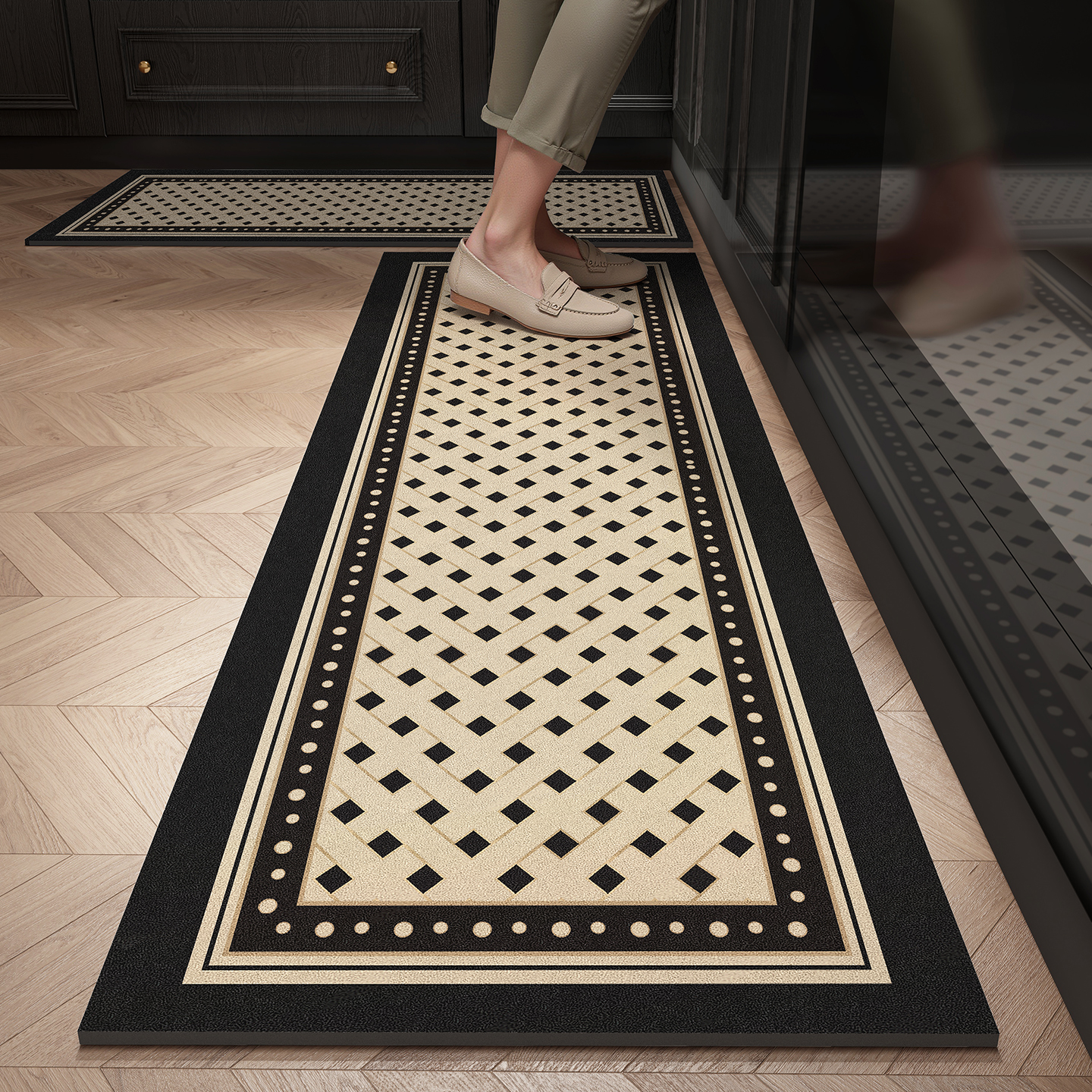 厨房地垫2025新款防水防油