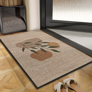 浴室地垫仿剑麻卫生间防滑吸水脚垫厕所门口洗手间硅藻泥卫浴地毯