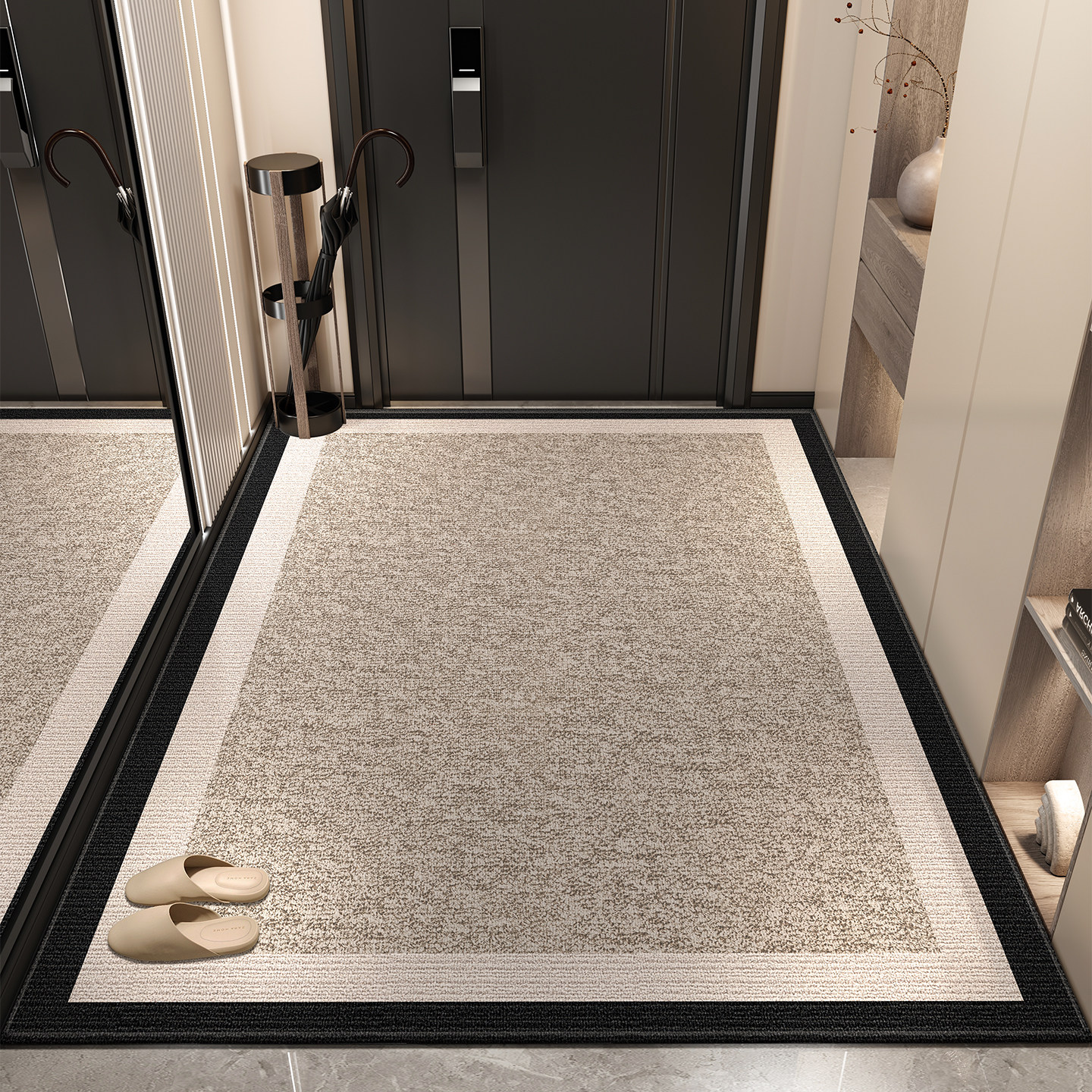 地垫入户门垫2025新款轻奢高级进门地毯家用门外玄关耐脏防滑脚垫