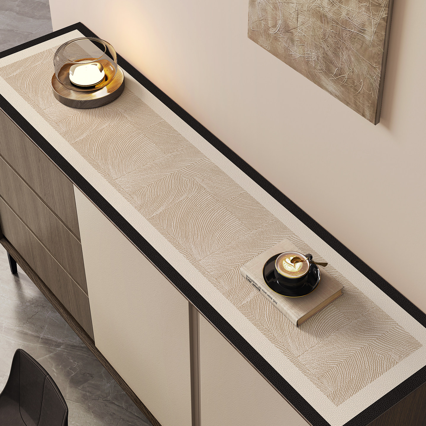 PVC桌布防水防油免洗餐桌垫高级茶几桌面餐边柜保护垫耐磨耐高温,居家布艺,桌布,淘宝优惠券,粉丝福利购,淘宝优惠卷