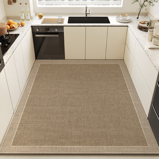 厨房地垫2026新款全铺防水地毯防滑防油耐脏可擦免洗地面专用垫子