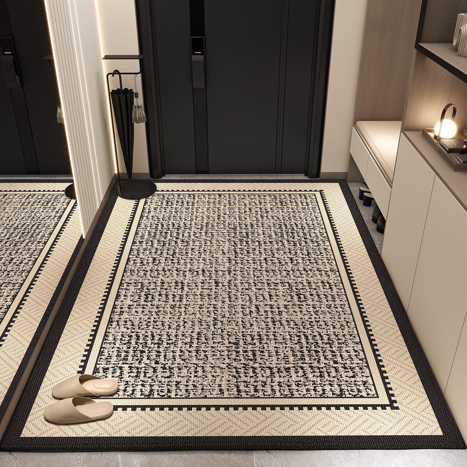 新款高级入户门地垫门口地毯门垫家用脚垫入户客厅防滑进门可裁剪,居家布艺,入户地垫,淘宝优惠券,粉丝福利购,淘宝优惠卷