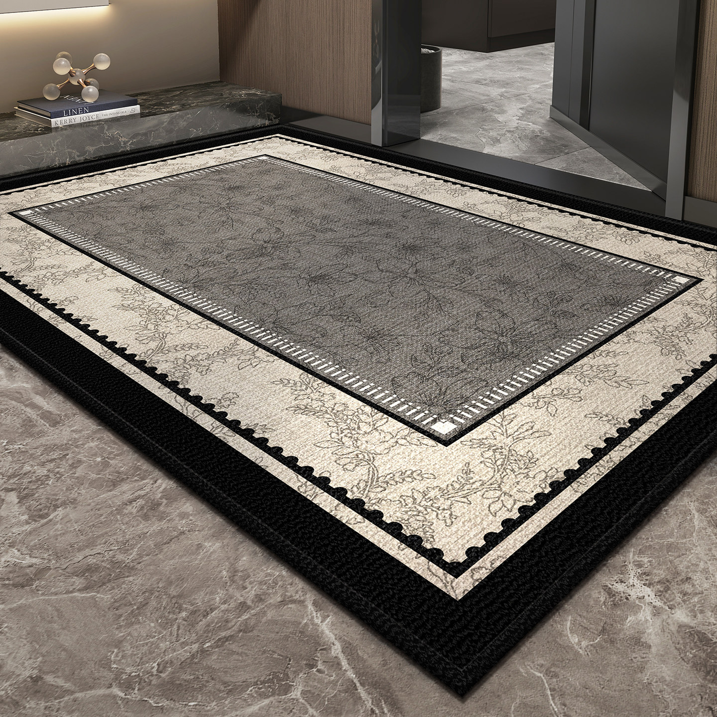 新款入户门地垫入户门口耐脏免洗脚垫家用进门防滑防水高级地毯垫,居家布艺,入户地垫,淘宝优惠券,粉丝福利购,淘宝优惠卷