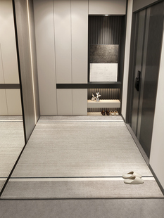 入户地毯脚踏垫进门地垫耐脏踩脚垫加厚门前地垫可裁剪室外门地垫