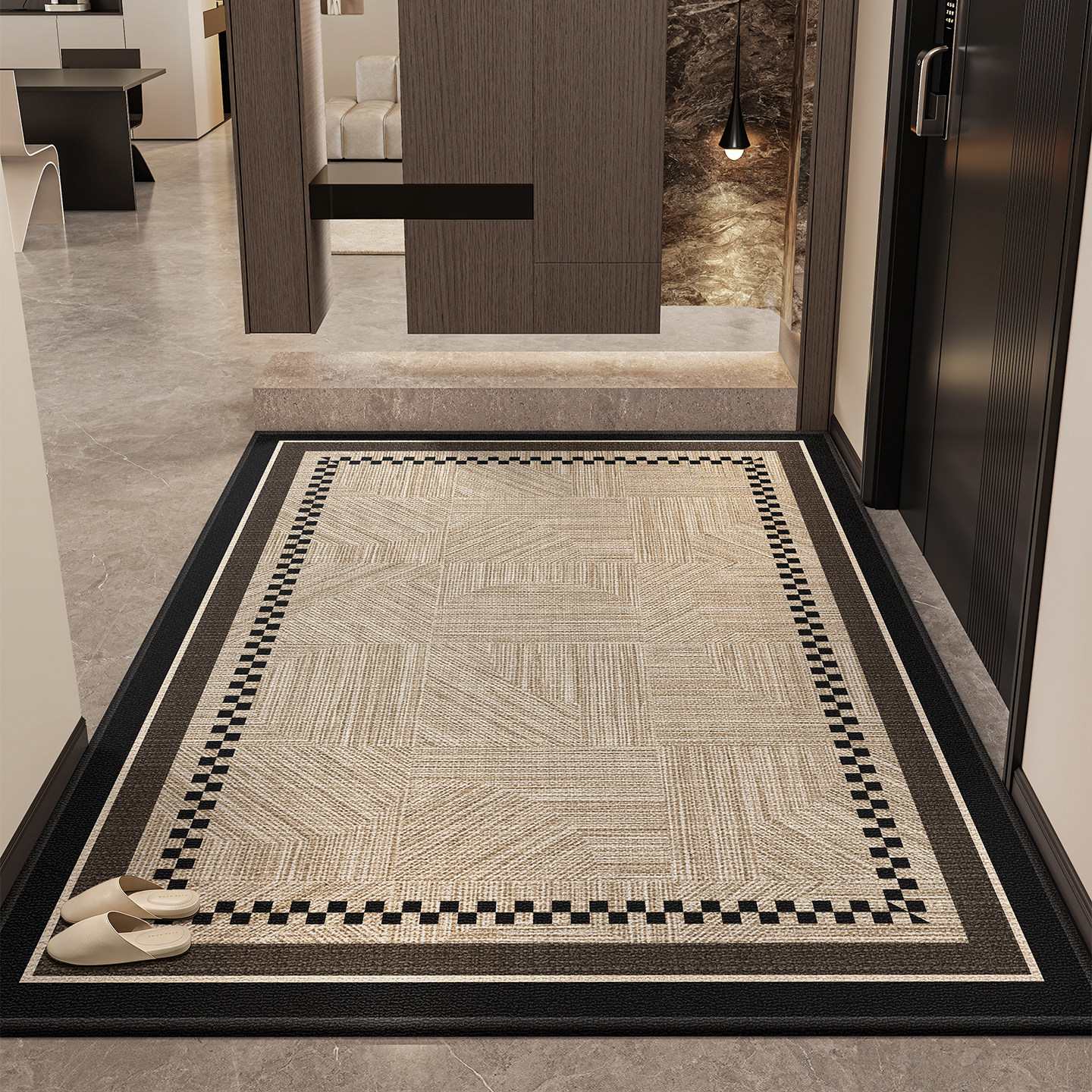 入户门地垫防滑可裁剪家用脚垫免洗耐脏进门地毯专用入户新款门垫