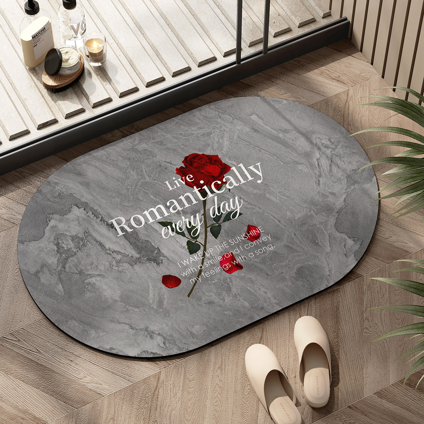 浴室地垫吸水垫家用踩脚垫进门脚踏垫洗手间厕所垫子卫生间防滑垫,居家布艺,家用脚垫,淘宝优惠券,粉丝福利购,淘宝优惠卷