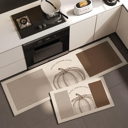 厨房地垫防水防油免洗可擦