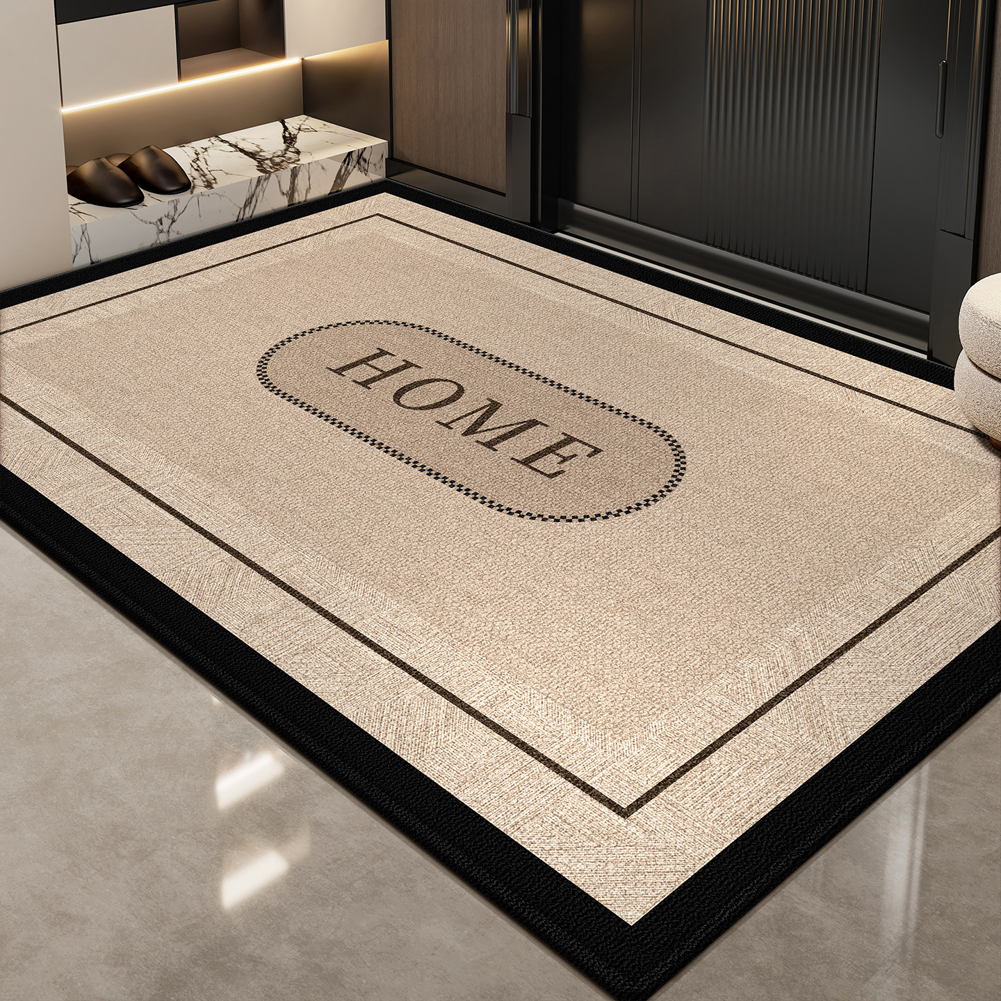 地垫入户门垫家用门外玄关耐脏防滑脚垫2026新款轻奢高级进门地毯,居家布艺,入户地垫,淘宝优惠券,粉丝福利购,淘宝优惠卷