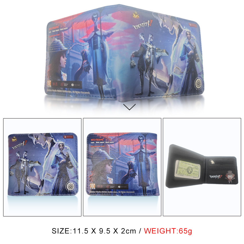 第五人格网游动漫周边二次元卡通可爱学生爆款网红同款3D动漫钱包