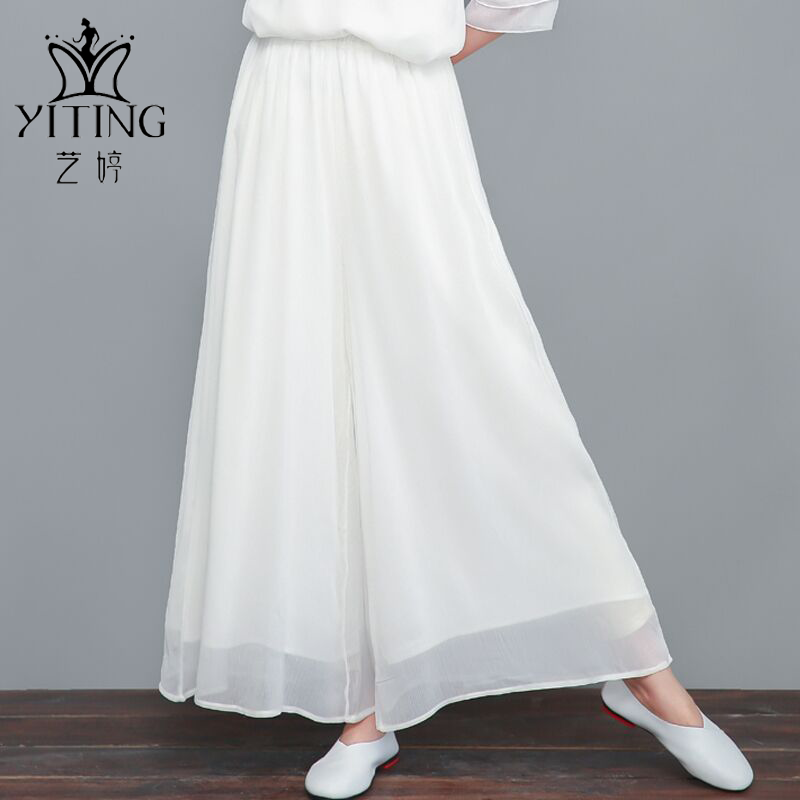 阔腿裤女装文化茶人服禅意瑜伽