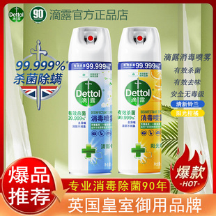 Dettol/滴露消毒喷雾 快速杀菌除菌去味空气清新家用快递鞋子除臭