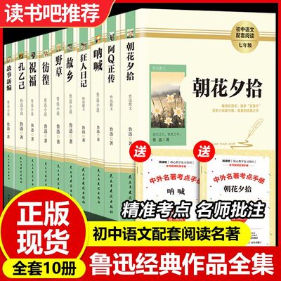 鲁迅作文文集七八年级课外阅读书