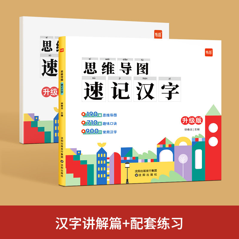 思维导图快速记汉字识字练习本