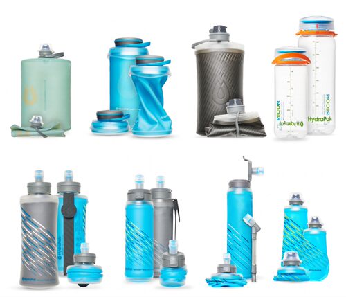 保温折叠Hydrapak户外运动水壶