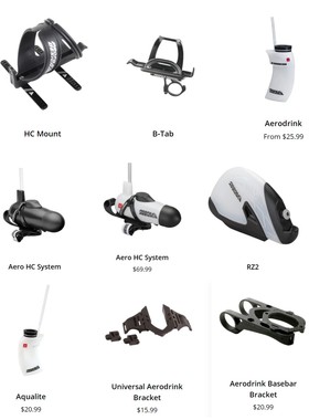 profile design aero drink HC RZ3铁三TT把子弹形破风水壶架