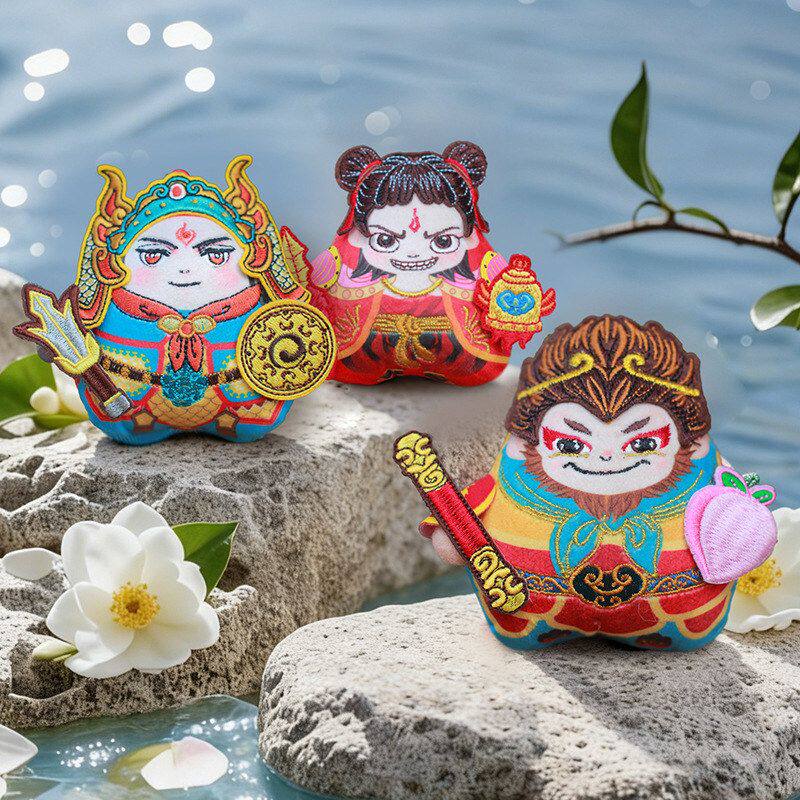 端午节反骨仔孙悟空哪吒二郎神挂件香包香囊伴手礼家用室内