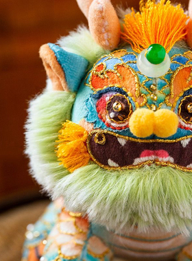 手工布老虎 中国风民间手工艺品 小礼品摆件中国特色端午节香包